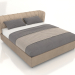 3d model Double bed MILO (A2283) - preview