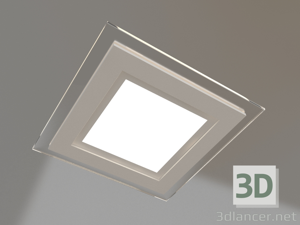 3D modeli LED panel LT-S160x160WH 12W Gündüz Beyazı 120deg - önizleme