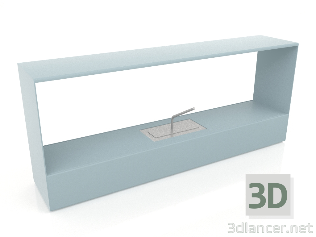 3d model Quemador 3 (gris azul) - vista previa