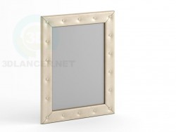 Miroir 90 x 70 avec boutons