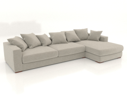 Canapé-lit d'angle Sherna 327 cm