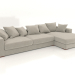 3d model Sofa bed Sherna corner 327 cm - preview