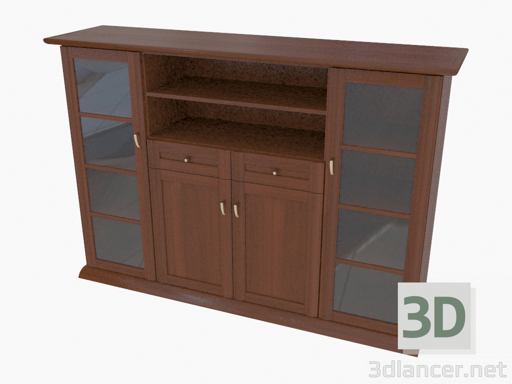 3D Modell Buffet hoch (233-30) - Vorschau