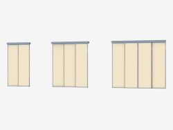 Interroom partition of A1 (silver sand)