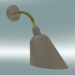 3d model Sconce Bellevue (AJ9, Gray Beige & Brass) - preview