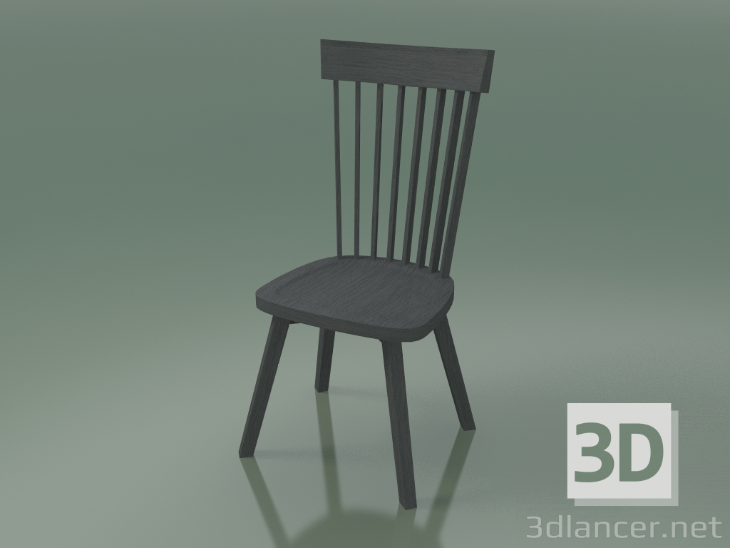 Modelo 3d Cadeira com encosto alto (21, cinza) - preview