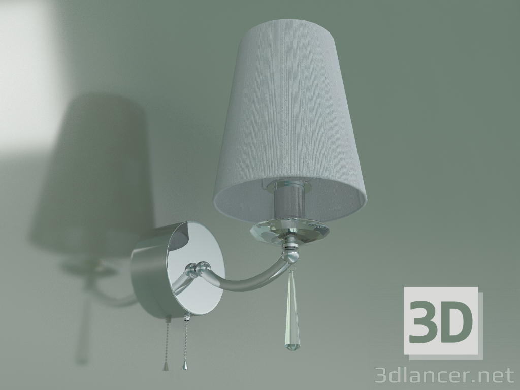 3d model Aplique 60079-1 (cromado) - vista previa