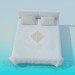 Modelo 3d Cama - preview