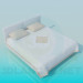 Modelo 3d Cama - preview