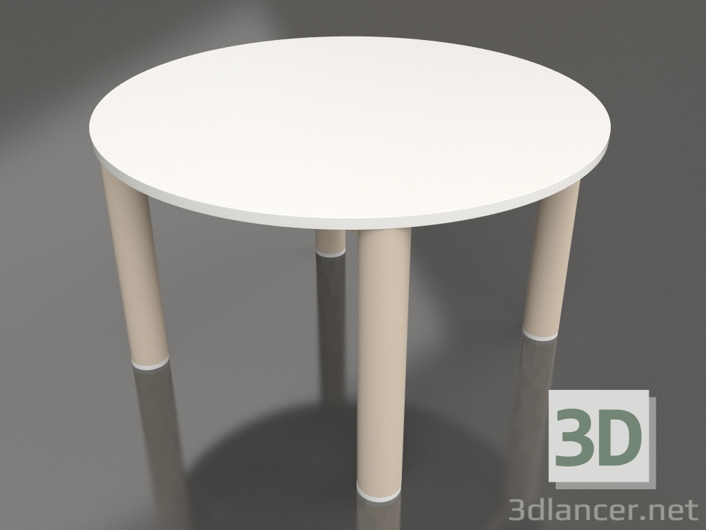 3d model Coffee table D 60 (Sand, DEKTON Zenith) - preview