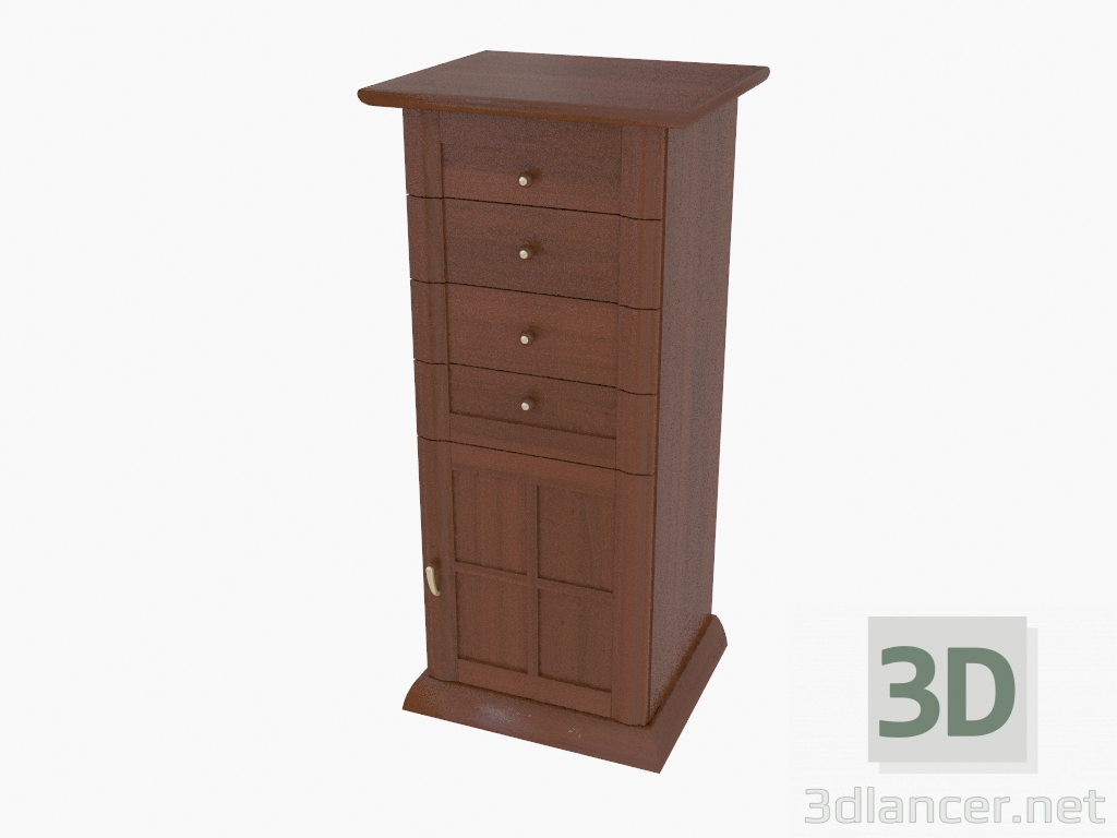 3d model Cabinet locker (234-30) - preview