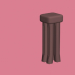 3d model Stool - vista previa