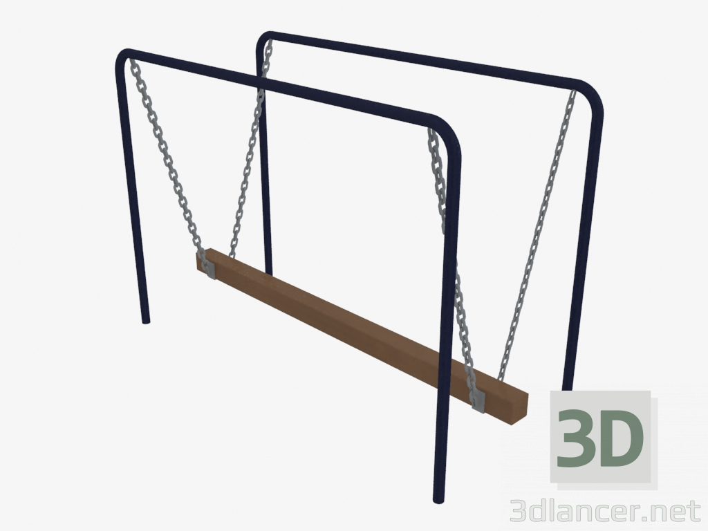 3d model Children's play equipment (7826) - preview