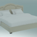 3d model Cama de matrimonio Sunderland - vista previa