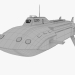 Submarino. 3D modelo Compro - render