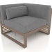 3d model Modular sofa, section 6 right (Bronze) - preview