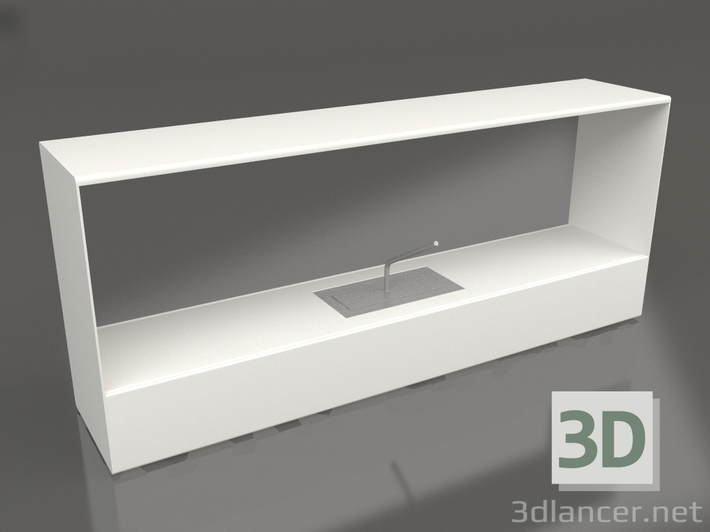 3D Modell Brenner 3 (Achatgrau) - Vorschau