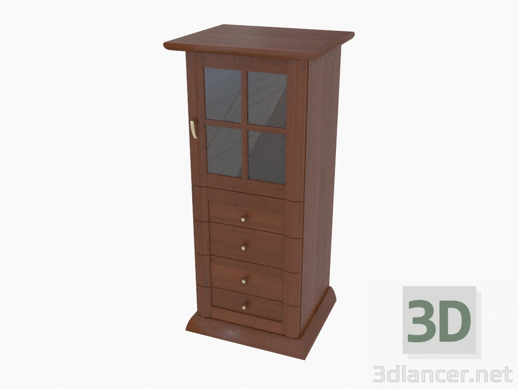 modèle 3D Armoire à casier (234-31) - preview