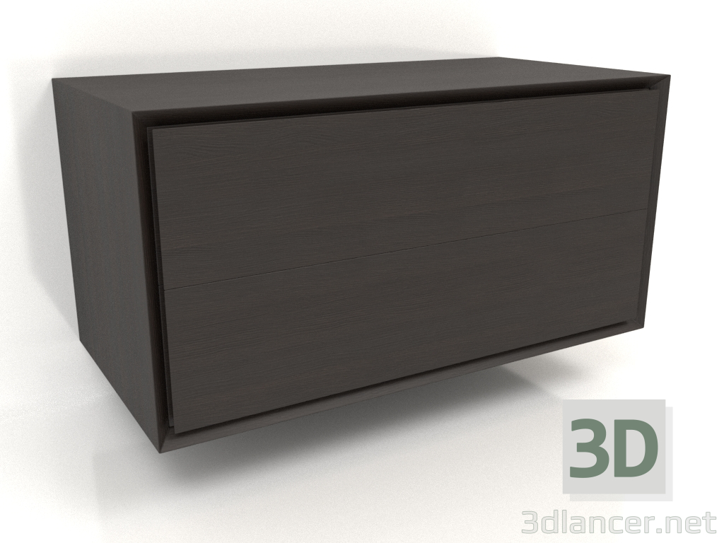 3D modeli Kabin TM 011 (800x400x400, ahşap kahverengi koyu) - önizleme