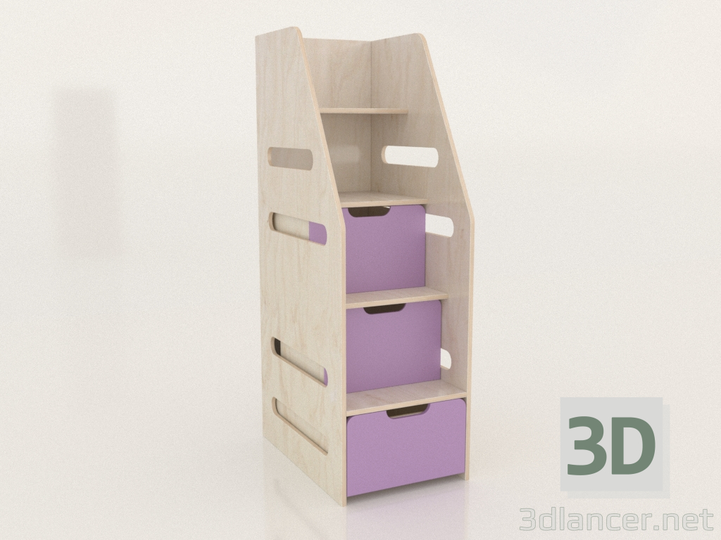 3d model Escalera enrollable MOVE FC (GLMFCA) - vista previa