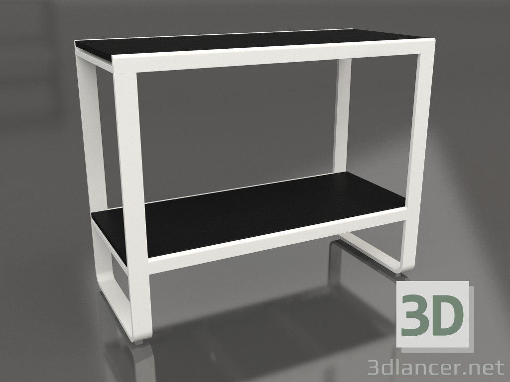 3d модель Стелаж 90 (DEKTON Domoos, Agate grey) – превью