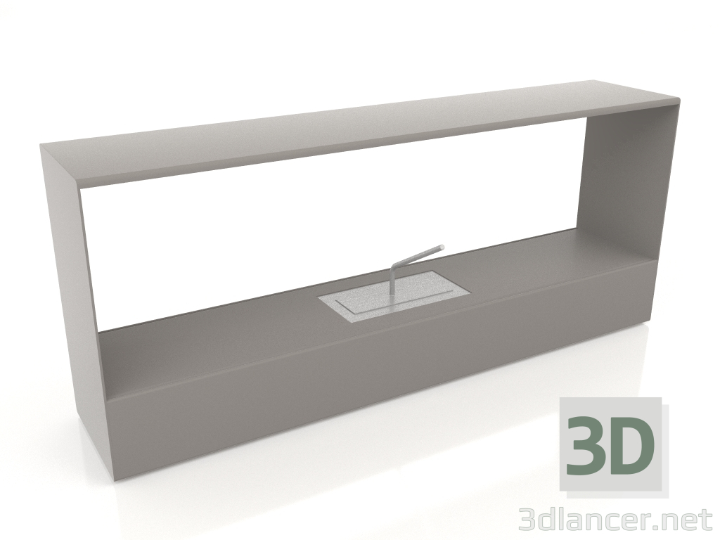 3d model Burner 3 (Quartz gray) - preview