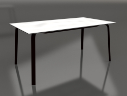 Table à manger 160 (Noir)