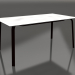 3d model Dining table 160 (Black) - preview