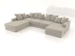 Sherna sofa U-shaped 366 cm