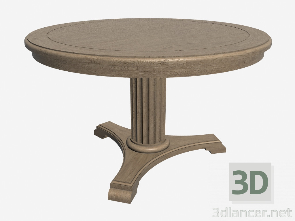 3d model Mesa de comedor redonda de Lardy (301.005) - vista previa