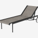 Modelo 3d Chaise longue com rodas - preview