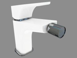 Mixer for bidet - chrome white Hiacynt (BQH W310)