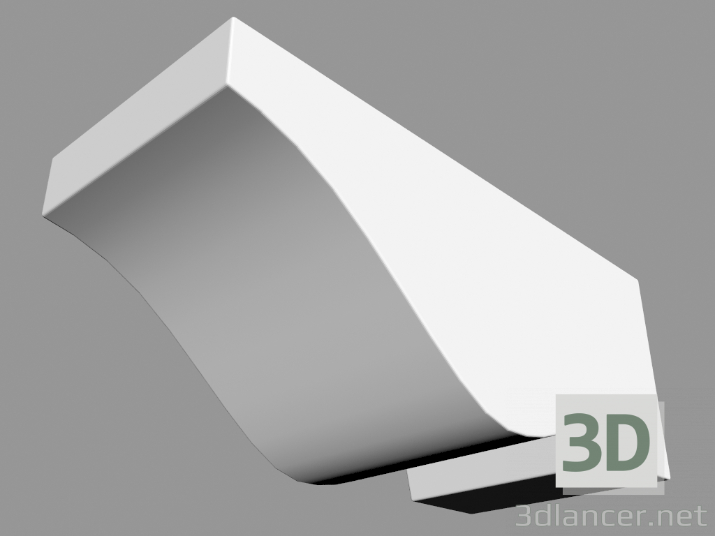 Modelo 3d Modilhão TF01 (7,7 x 12,3 x 35 cm) - preview