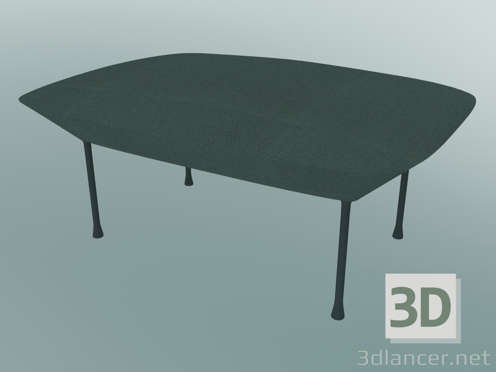 3d model Poof Oslo (Steelcut 180, Dark Gray) - preview