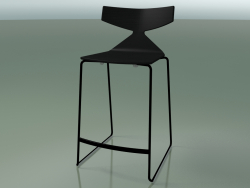 Stackable Bar Stool 3703 (Black, V39)