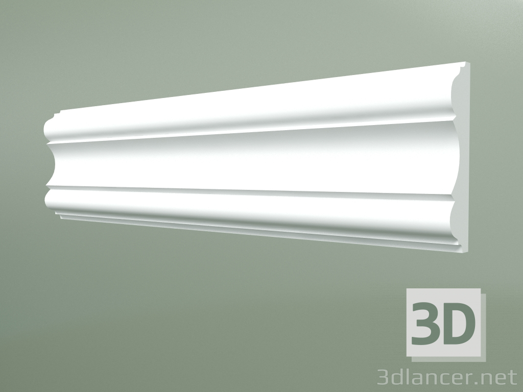 3d model Gypsum molding MT048 - preview