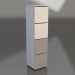 3d model Locker cabinet LOK04 (400x432x1610) - preview