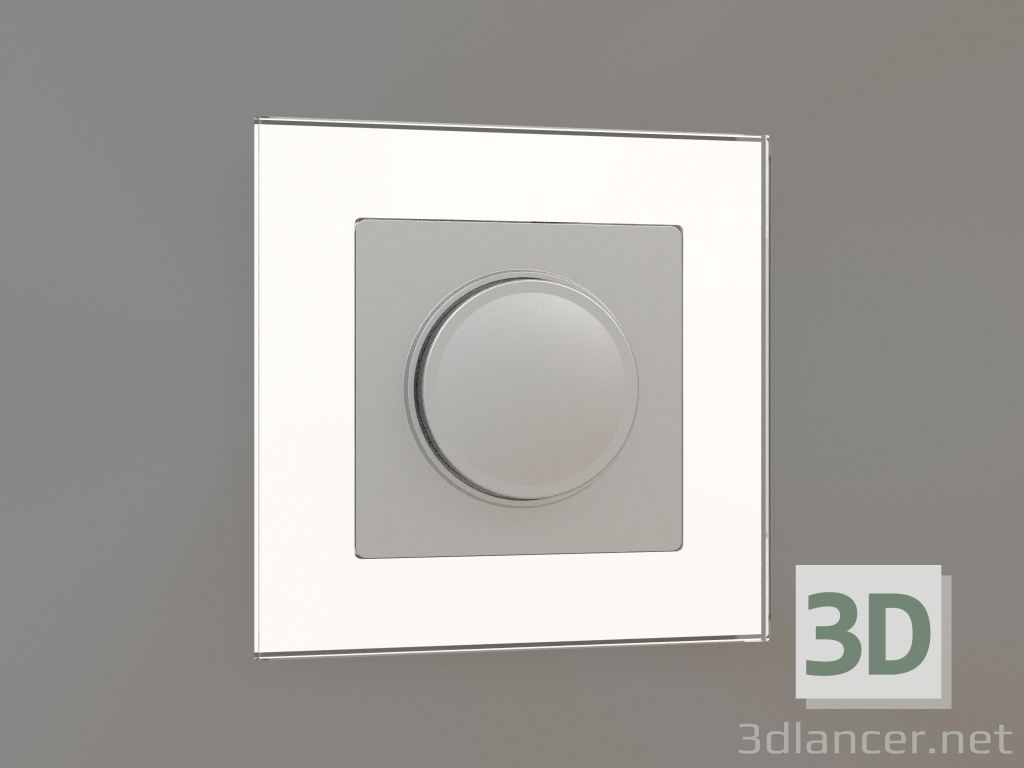 3d model Atenuador (plata) - vista previa