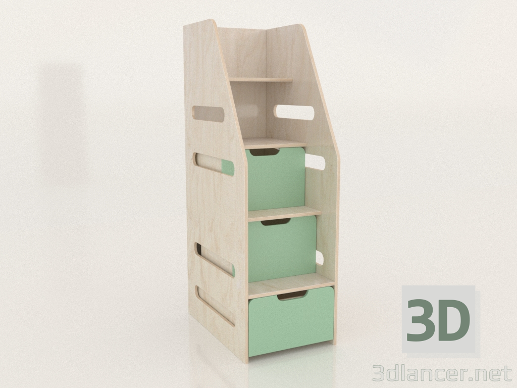 3d model Escalera enrollable MOVE FC (GMMFCA) - vista previa