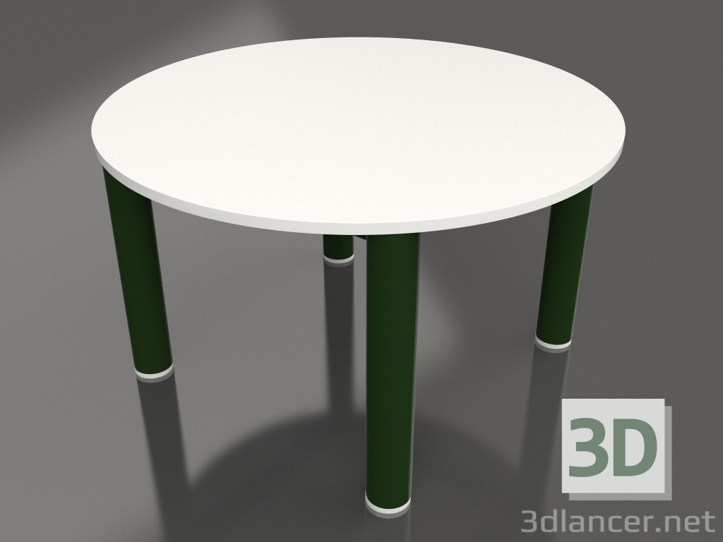 3D Modell Couchtisch D 60 (Flaschengrün, DEKTON Zenith) - Vorschau