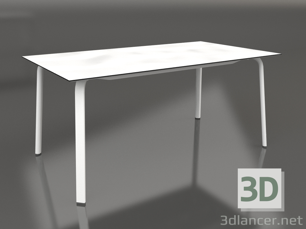 3d model Mesa de comedor 160 (Blanco) - vista previa