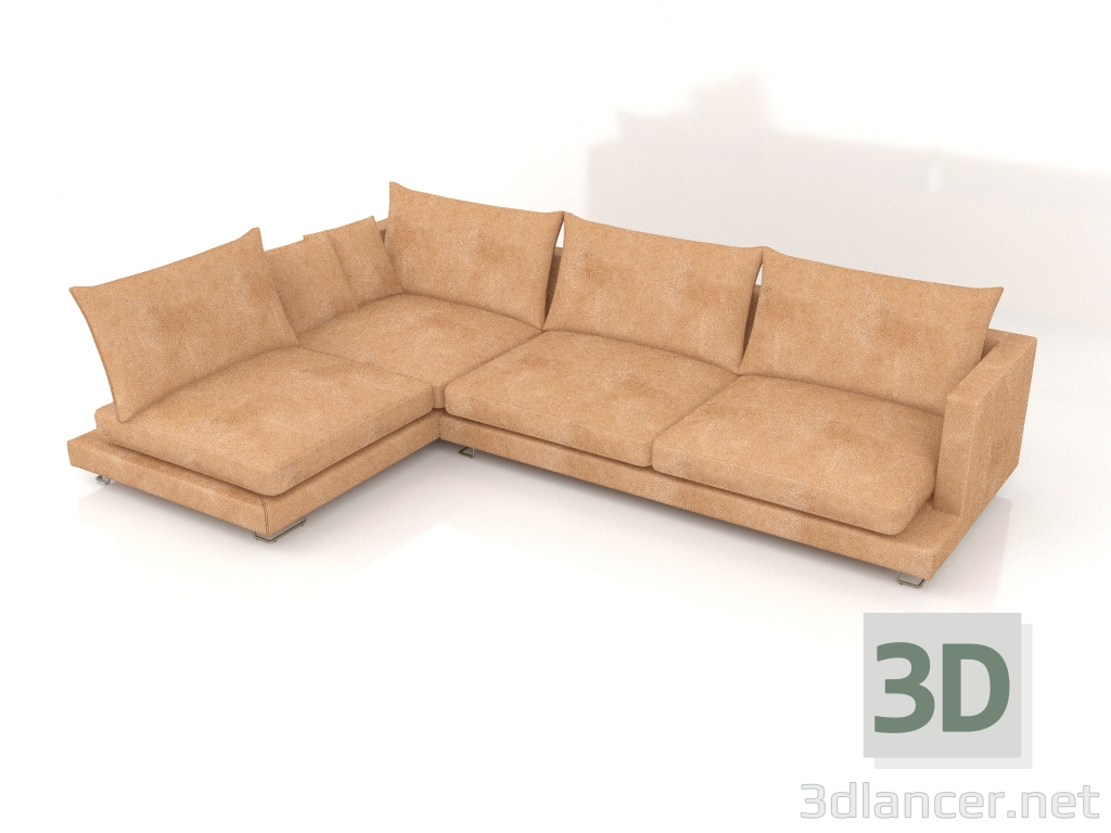 3D Modell Sofa Ego 1 - Vorschau