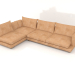 3D Modell Sofa Ego 1 - Vorschau