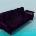 3D Modell Sofa - Vorschau