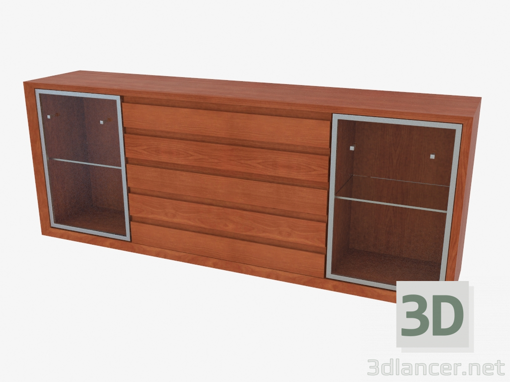 modèle 3D Buffet (3037-40) - preview