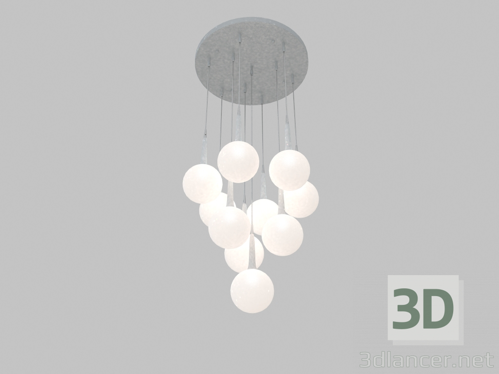 modello 3D Sospensione Globo (803100) - anteprima