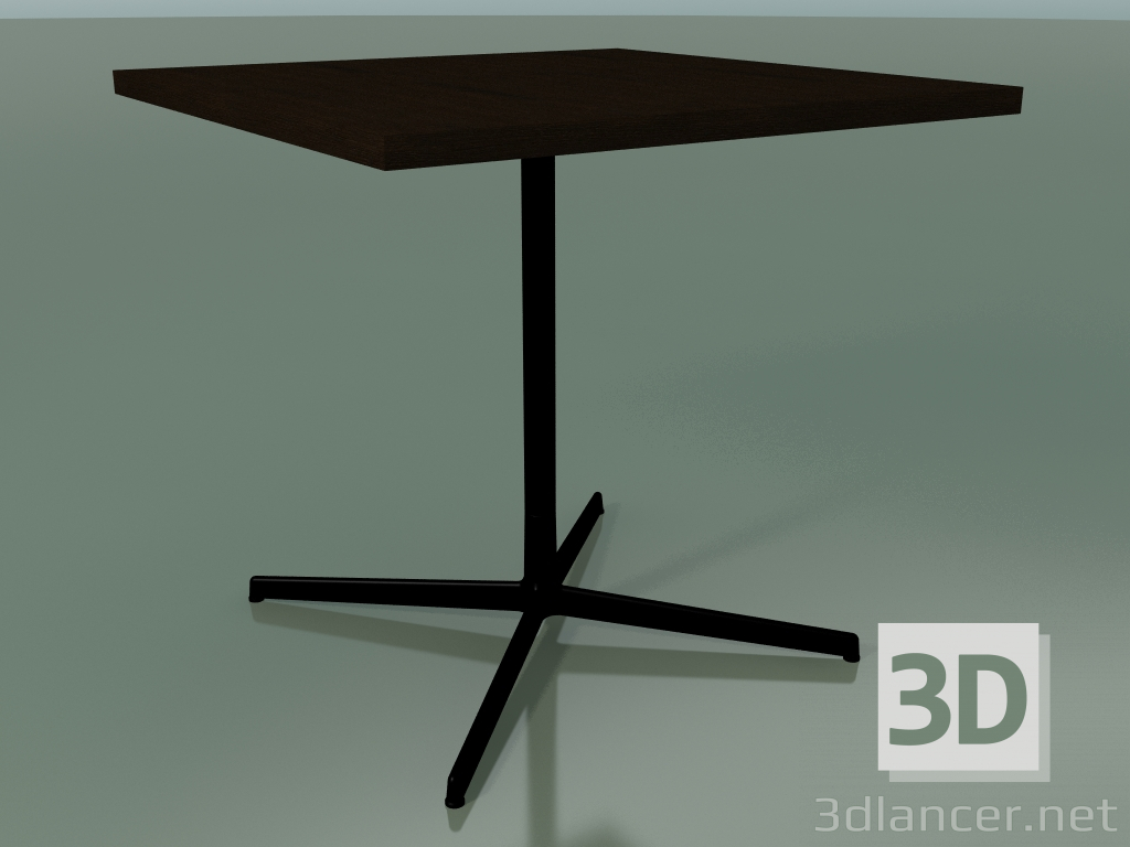 3D modeli Kare masa 5566 (H 74 - 80x80 cm, Wenge, V39) - önizleme