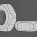 Stahlsechskant 3D-Modell kaufen - Rendern