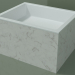 3d model Lavabo sobre encimera (01R132301, Carrara M01, L 60, P 48, H 36 cm) - vista previa