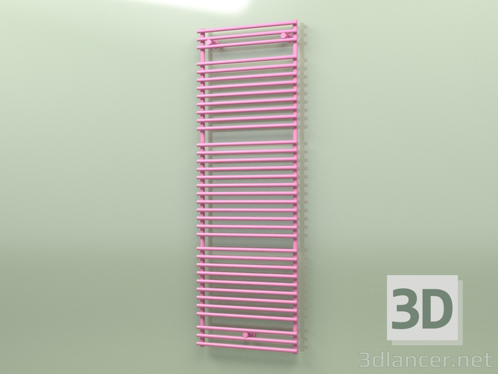 3d model Heated towel rail - Santorini (SAN 18 600 mm, RAL - 4003) - preview